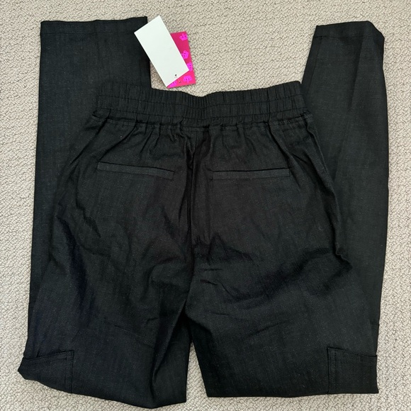 JUICY by Juicy Couture Black Rinse Elastic Waist Cargo Pants XS - Picture 9 of 9